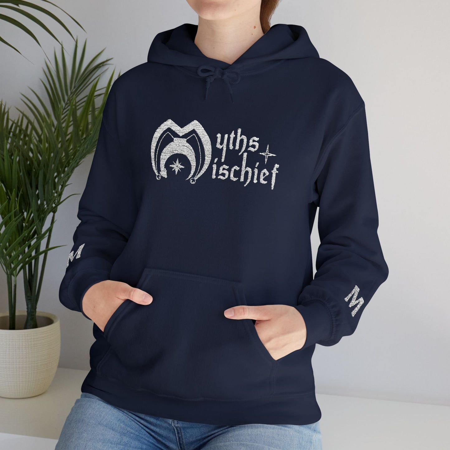 Hooded Sweatshirt - Myths & Mischief - Logo