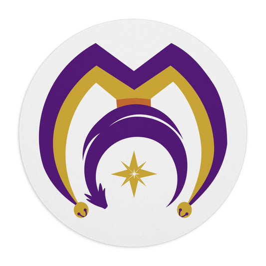 Mouse Pad with Myths and Mischief Logo