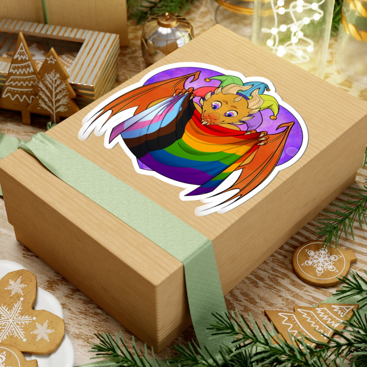 Sticker - Ravi loves Inclusivity - LGBTQIA+