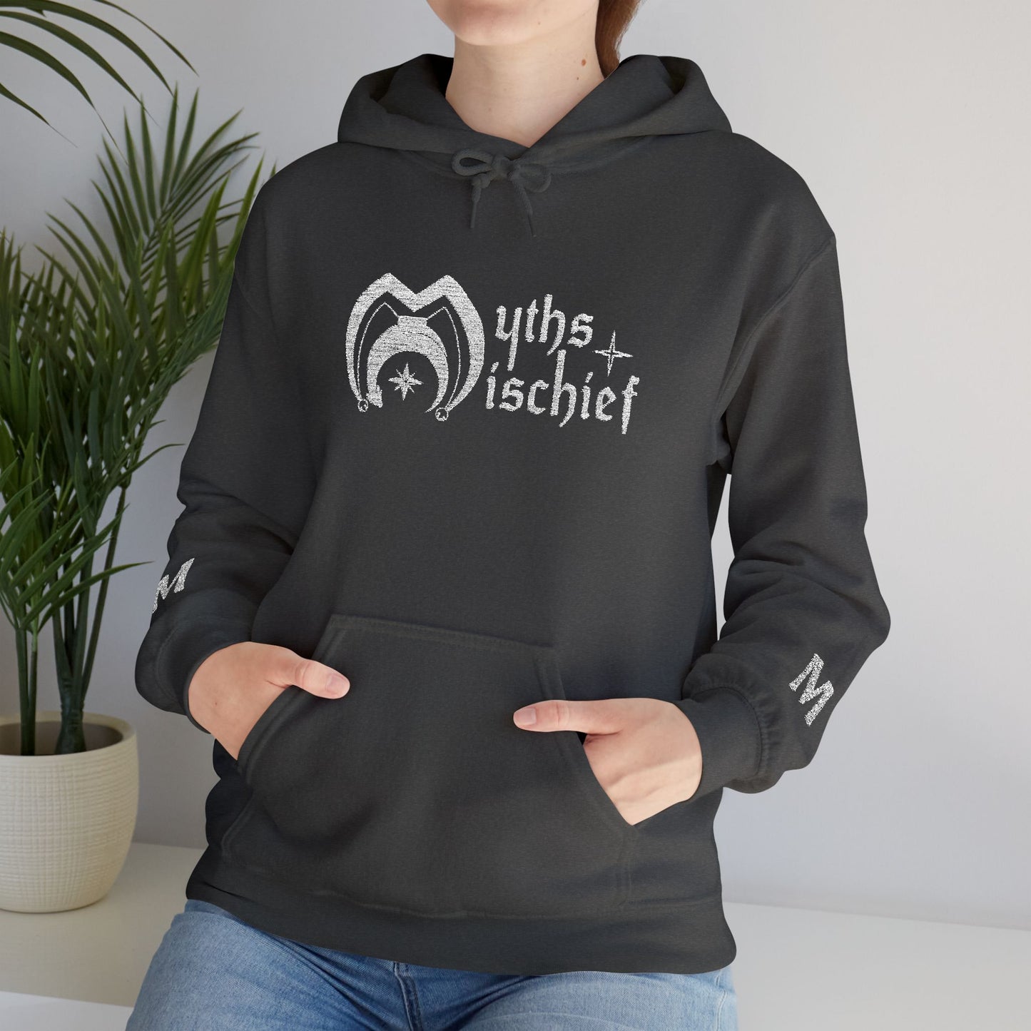 Hooded Sweatshirt - Myths & Mischief - Logo