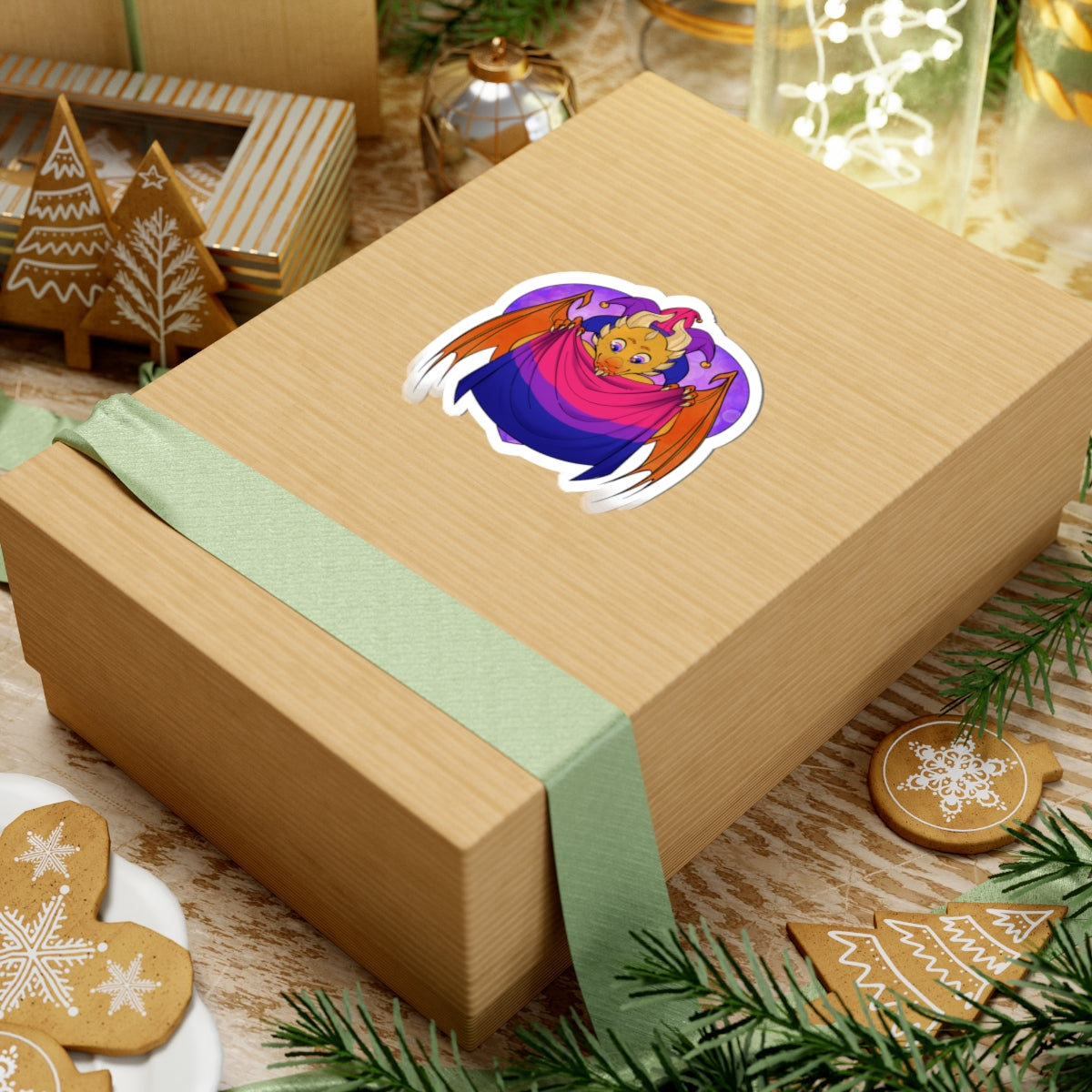Sticker - Ravi has Bisexual Pride - LGBTQIA+