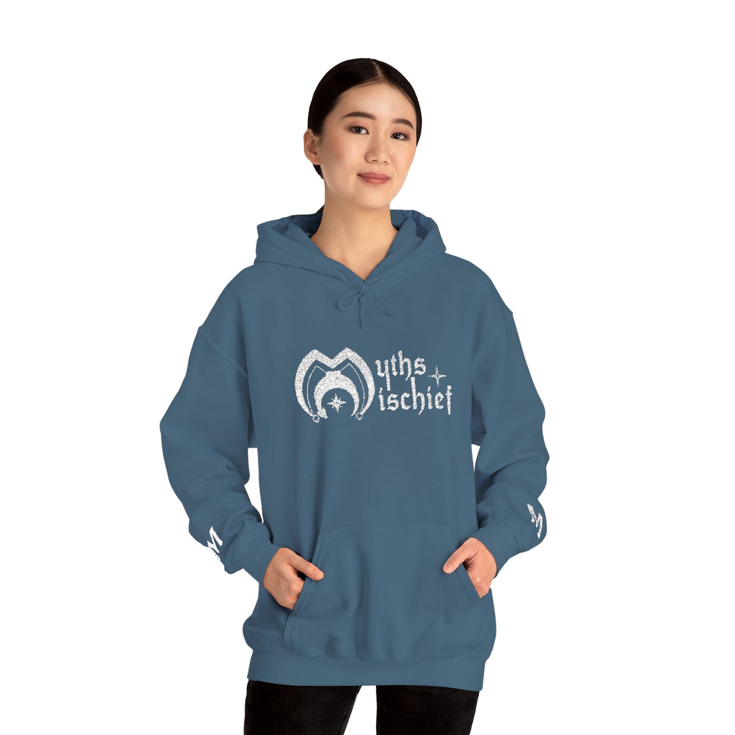 Hooded Sweatshirt - Myths & Mischief - Logo