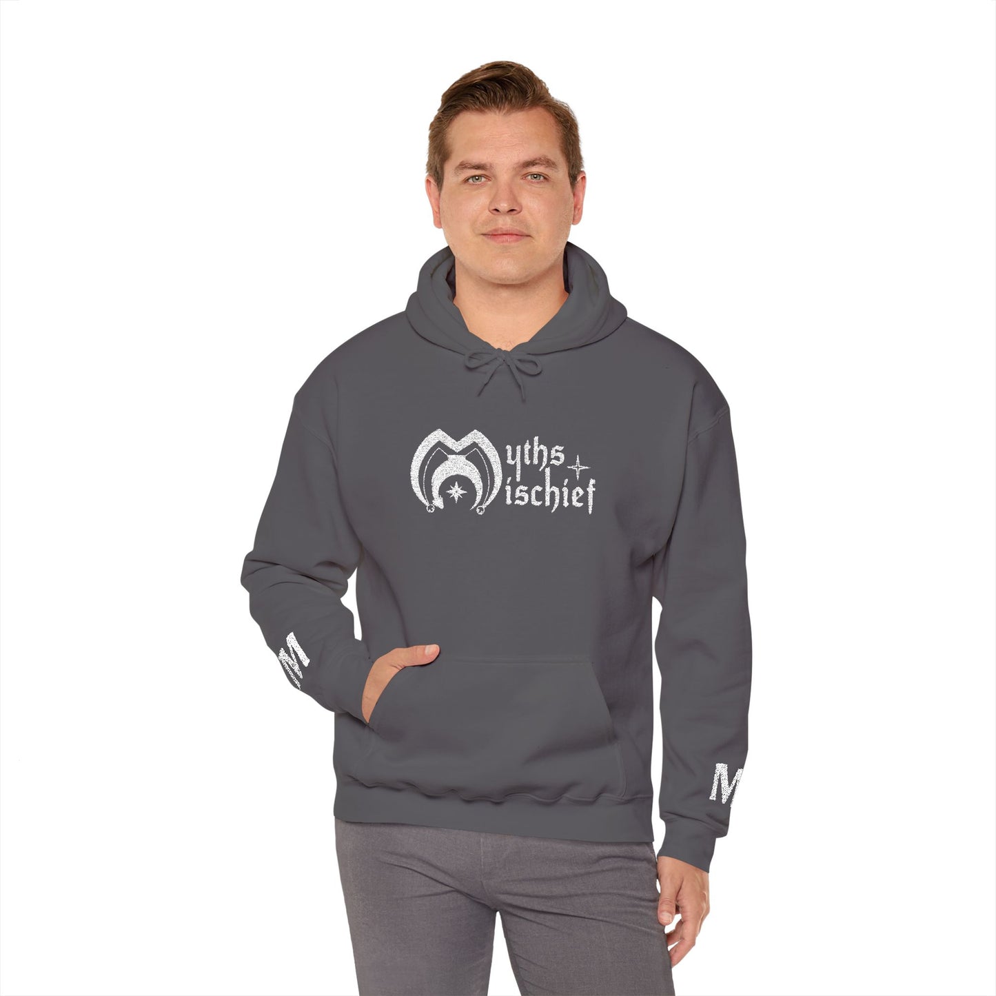 Hooded Sweatshirt - Myths & Mischief - Logo
