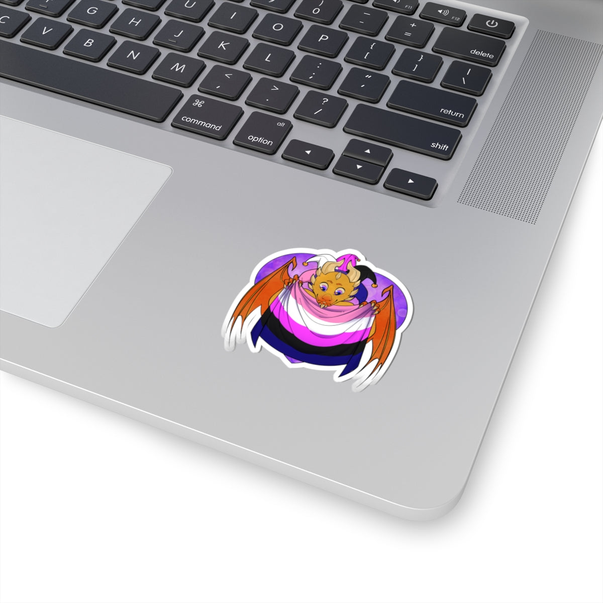 Sticker - Ravi has Genderfluid Pride - LGBTQIA+