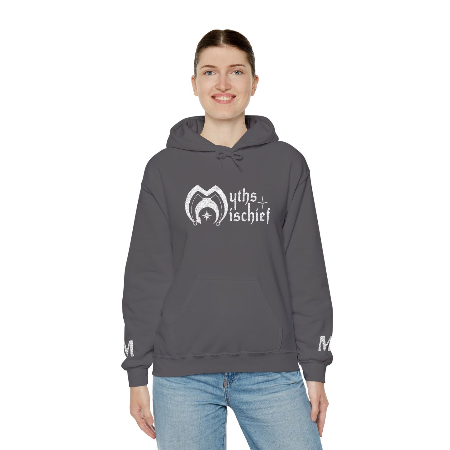 Hooded Sweatshirt - Myths & Mischief - Logo