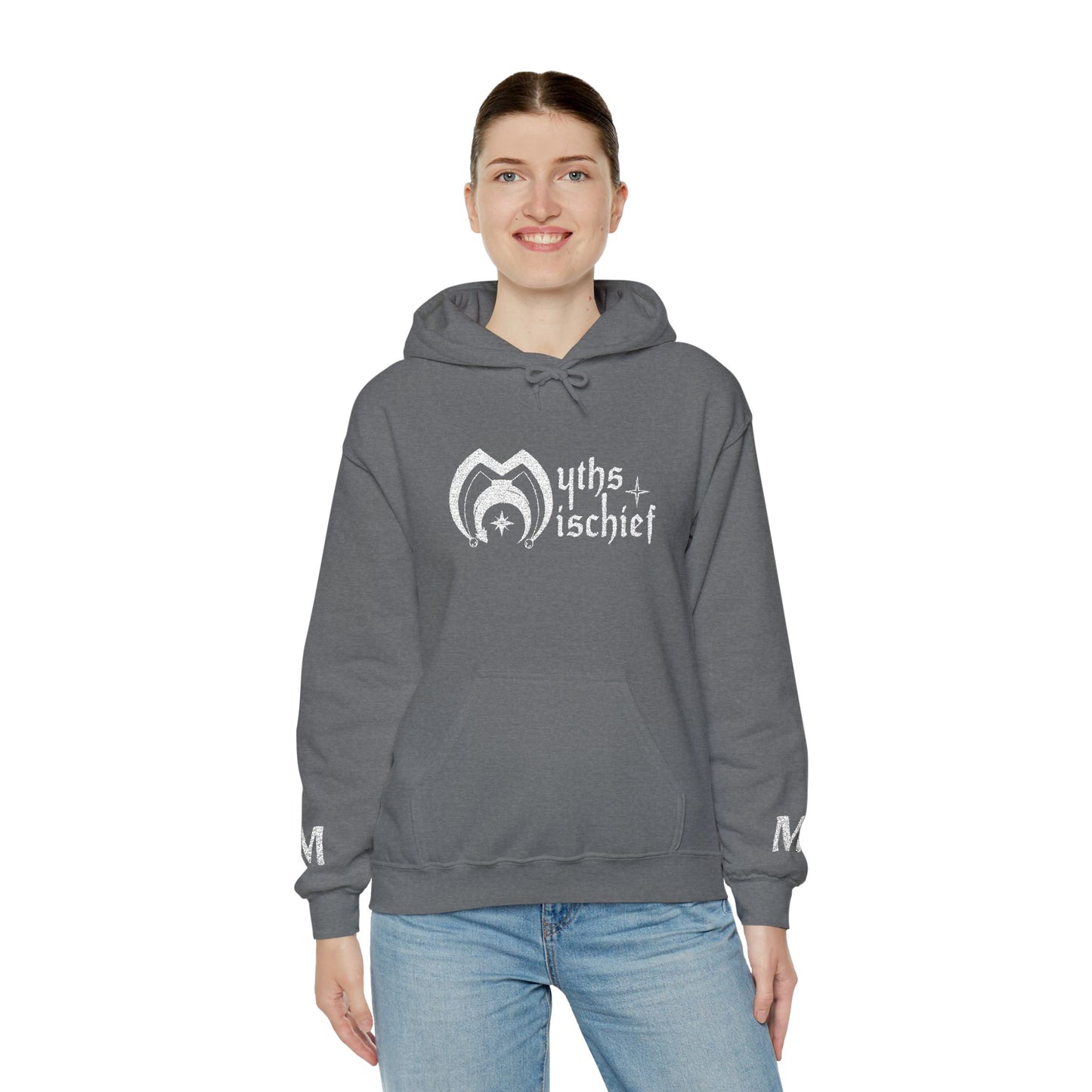 Hooded Sweatshirt - Myths & Mischief - Logo