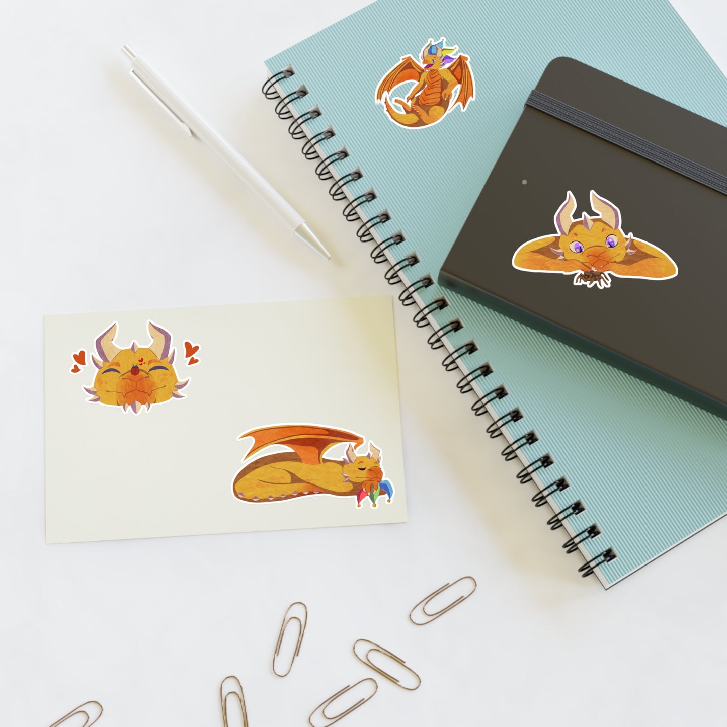 Sticker Sheet - Ravi, the Dragon - Medley