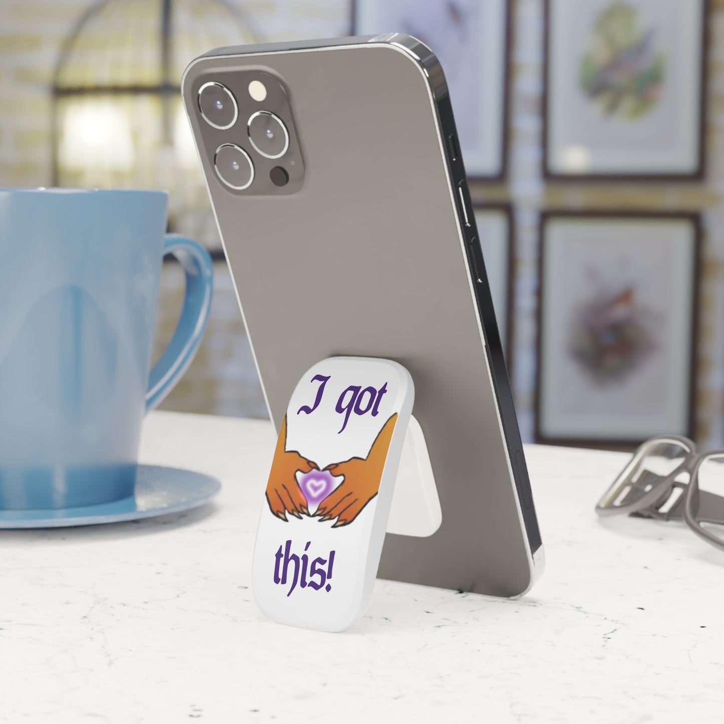 Phone Grip - "I Got This!" says Ravi - RoseOfAllTrades