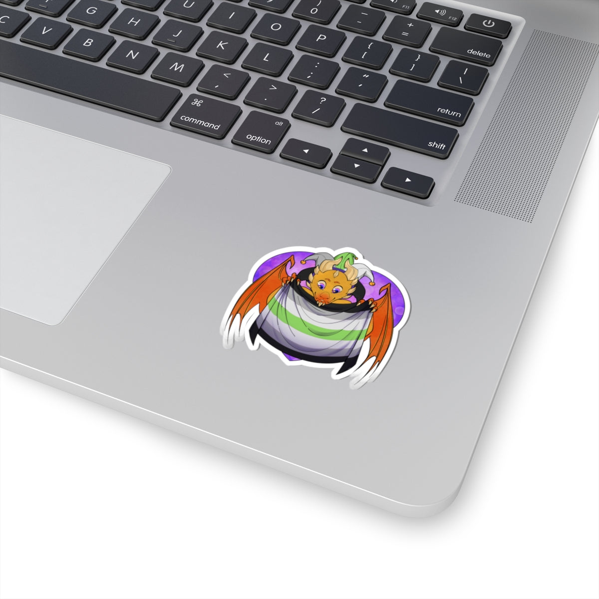 Sticker - Ravi has Agender Pride - LGBTQIA+