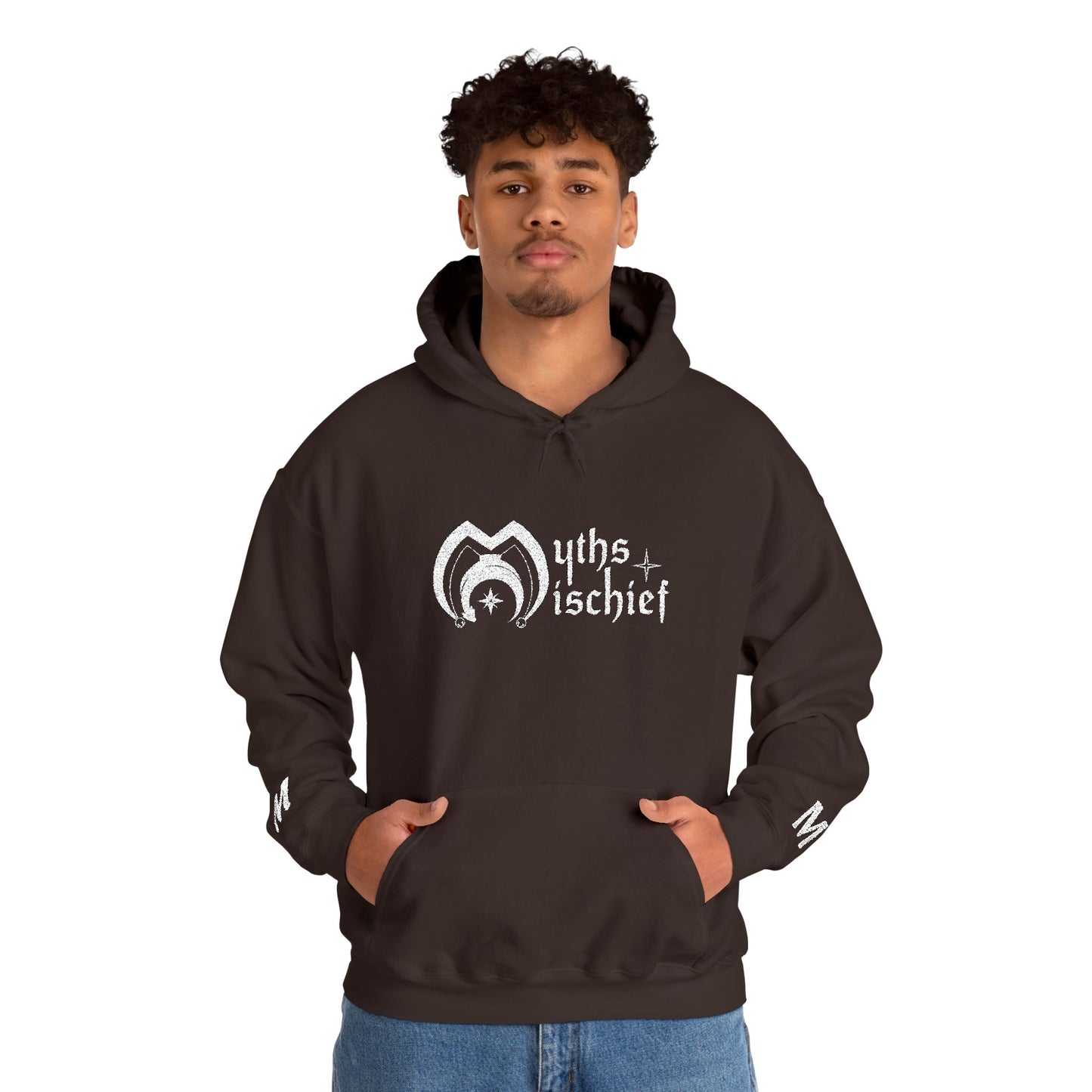 Hooded Sweatshirt - Myths & Mischief - Logo