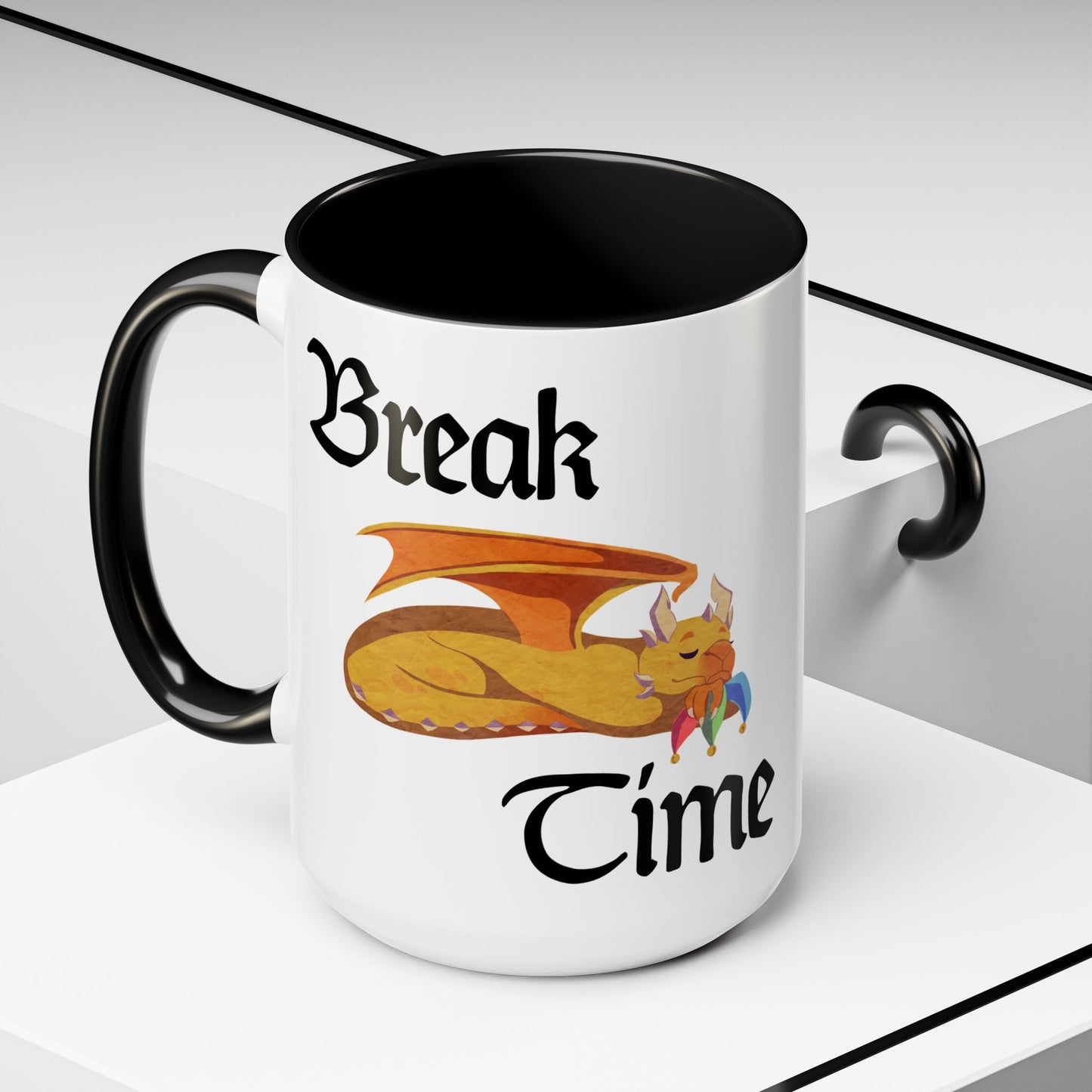 Coffee Mug - "Break Time" - Sleeping Ravi
