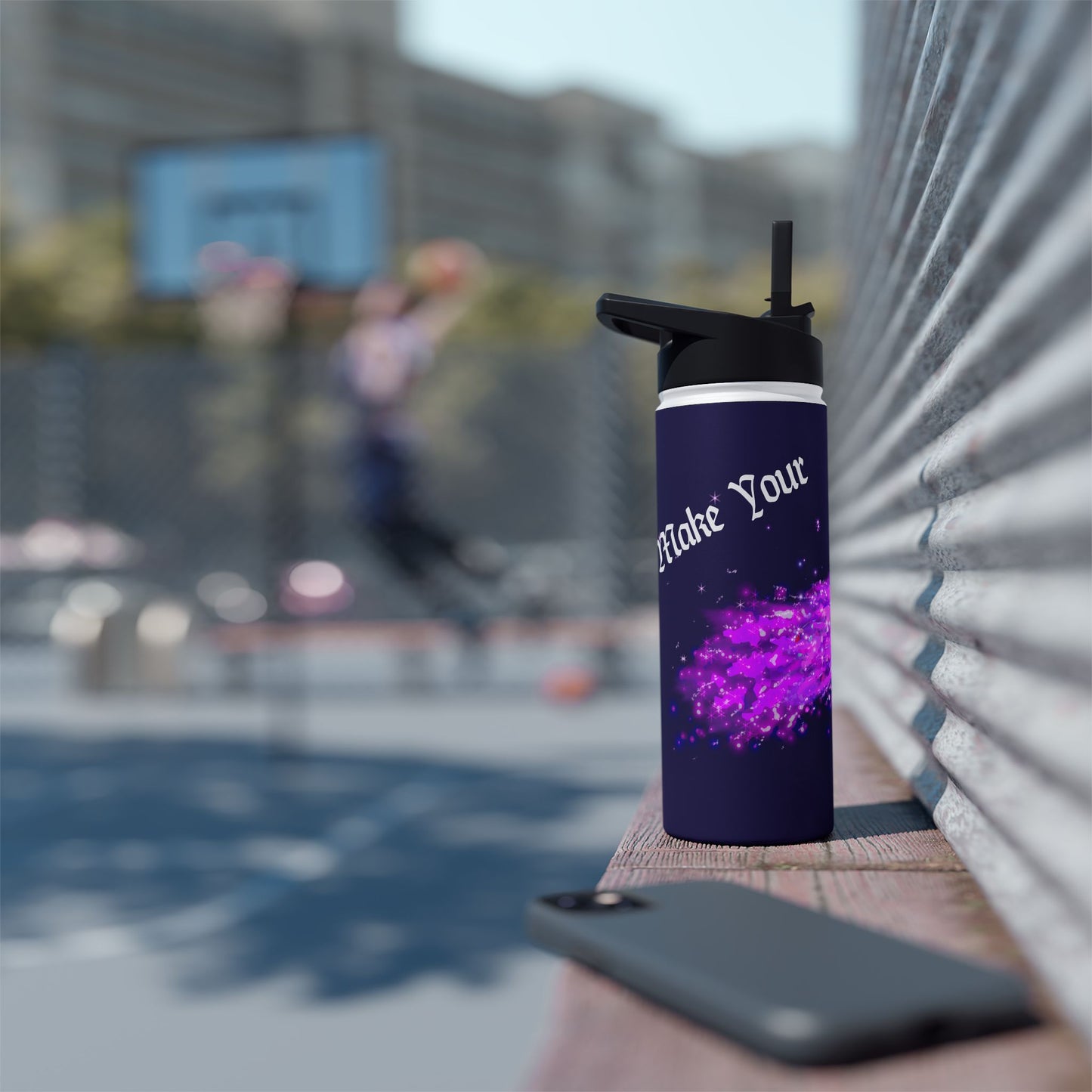 Water Bottle - "Make Your Own Magic" - FoeTwentyFour