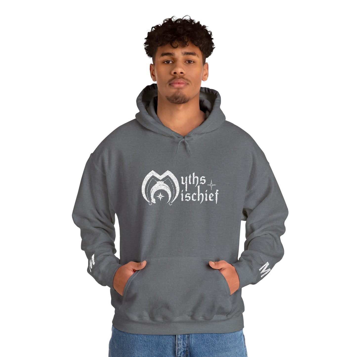Hooded Sweatshirt - Myths & Mischief - Logo