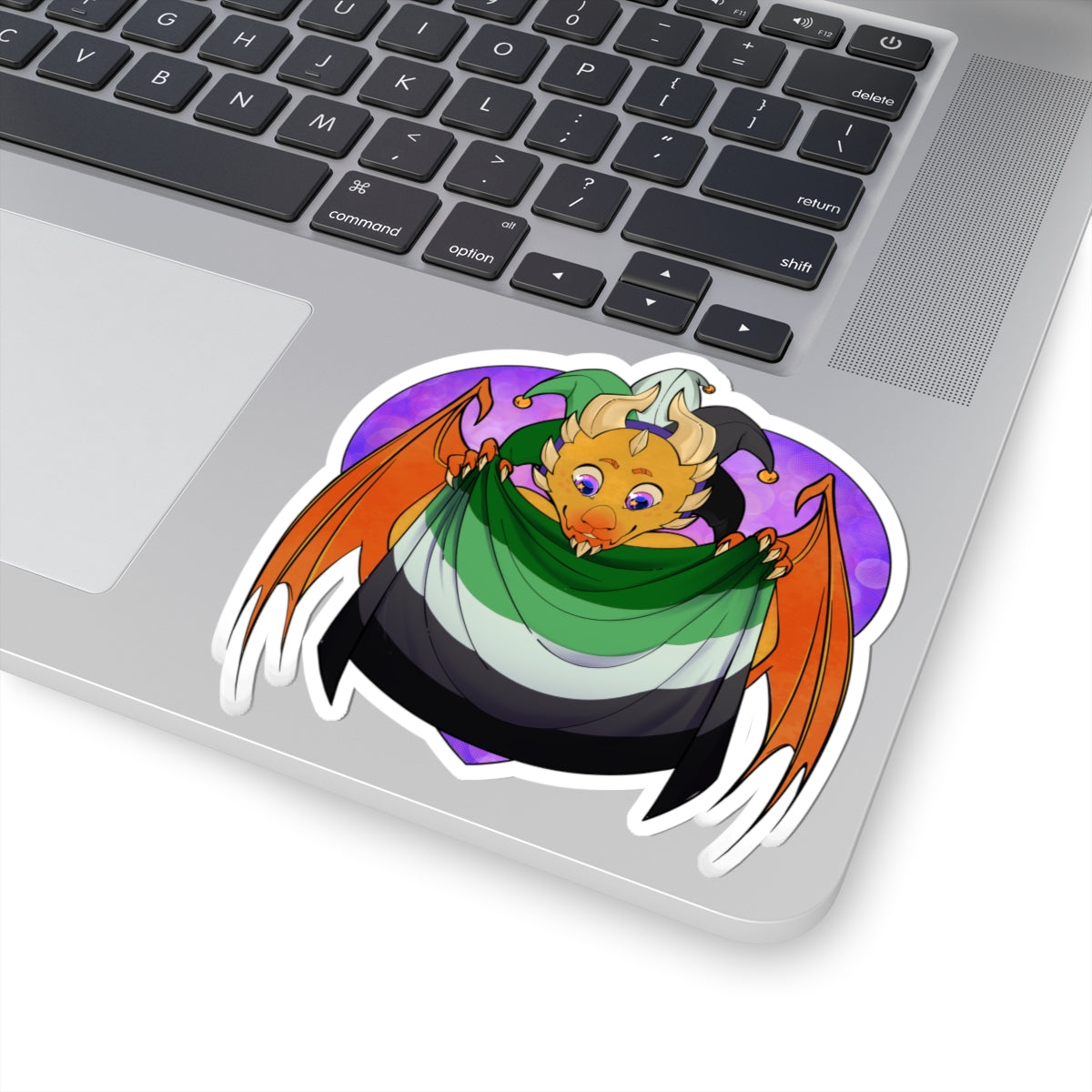 Sticker - Ravi has Aromantic Pride - LGBTQIA+