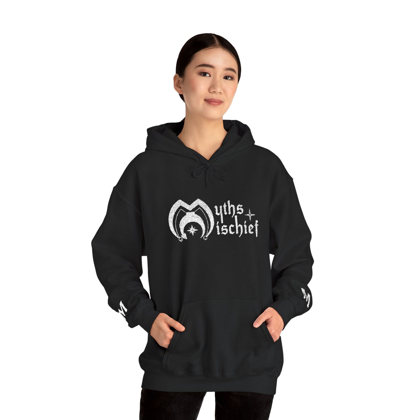 Hooded Sweatshirt - Myths & Mischief - Logo
