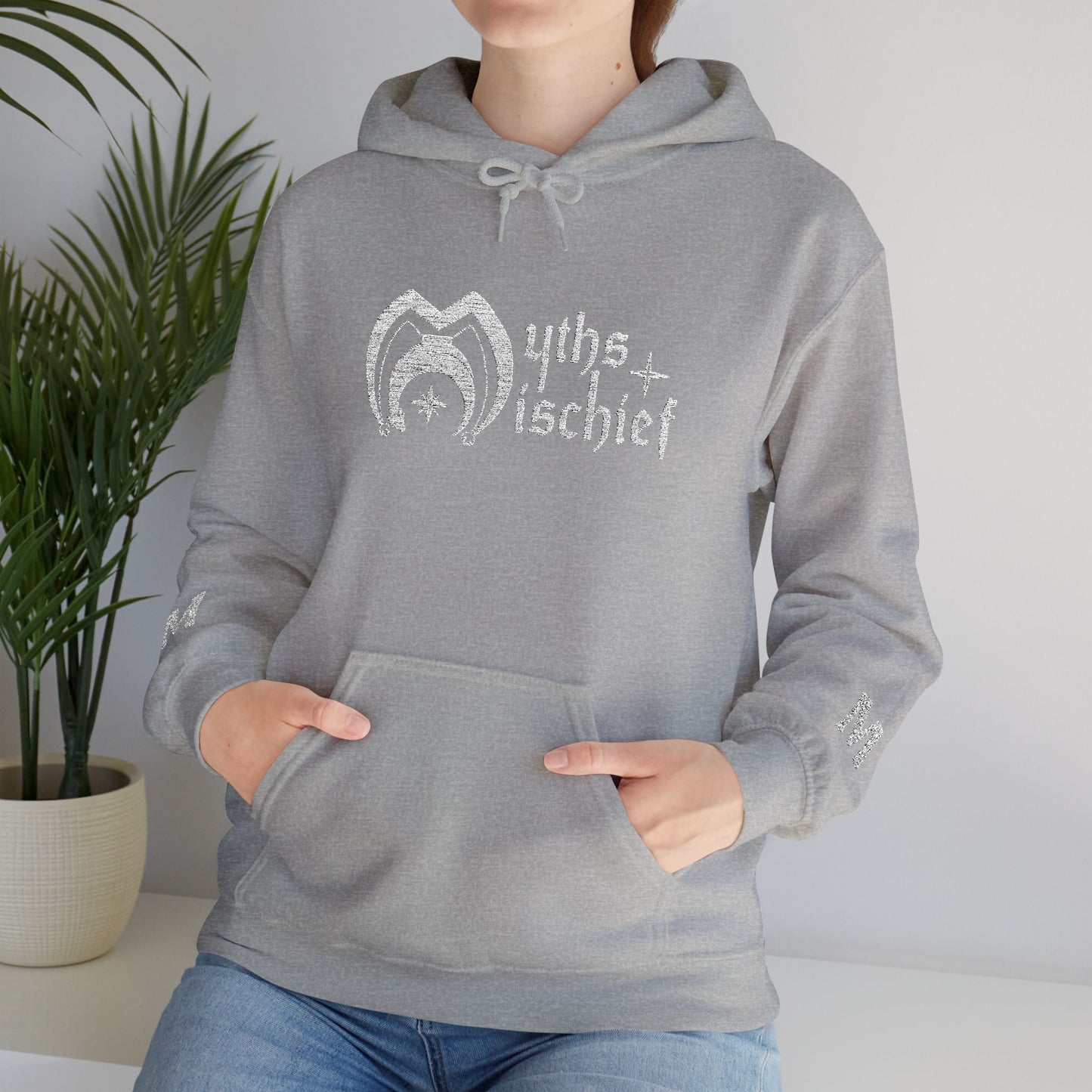Hooded Sweatshirt - Myths & Mischief - Logo