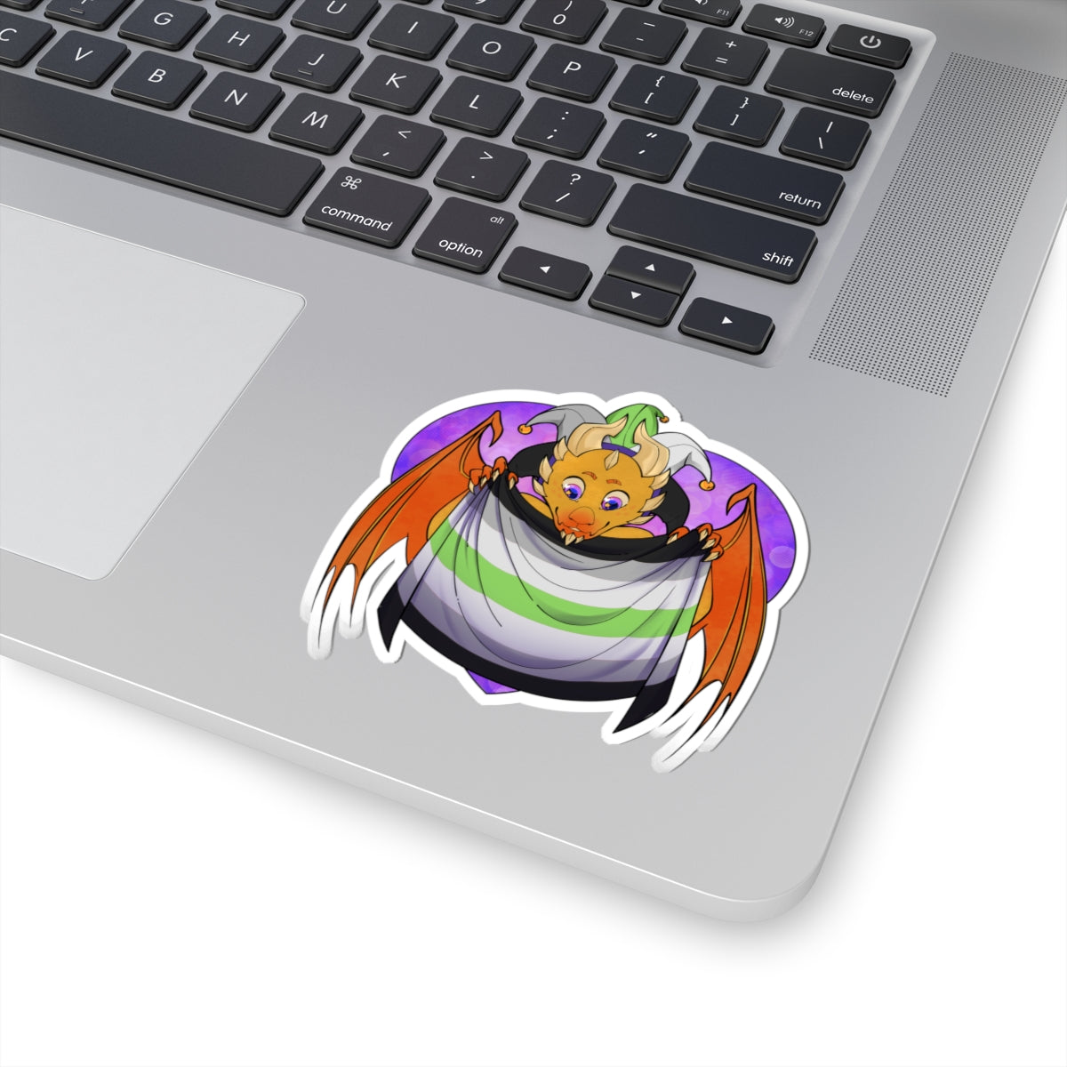 Sticker - Ravi has Agender Pride - LGBTQIA+