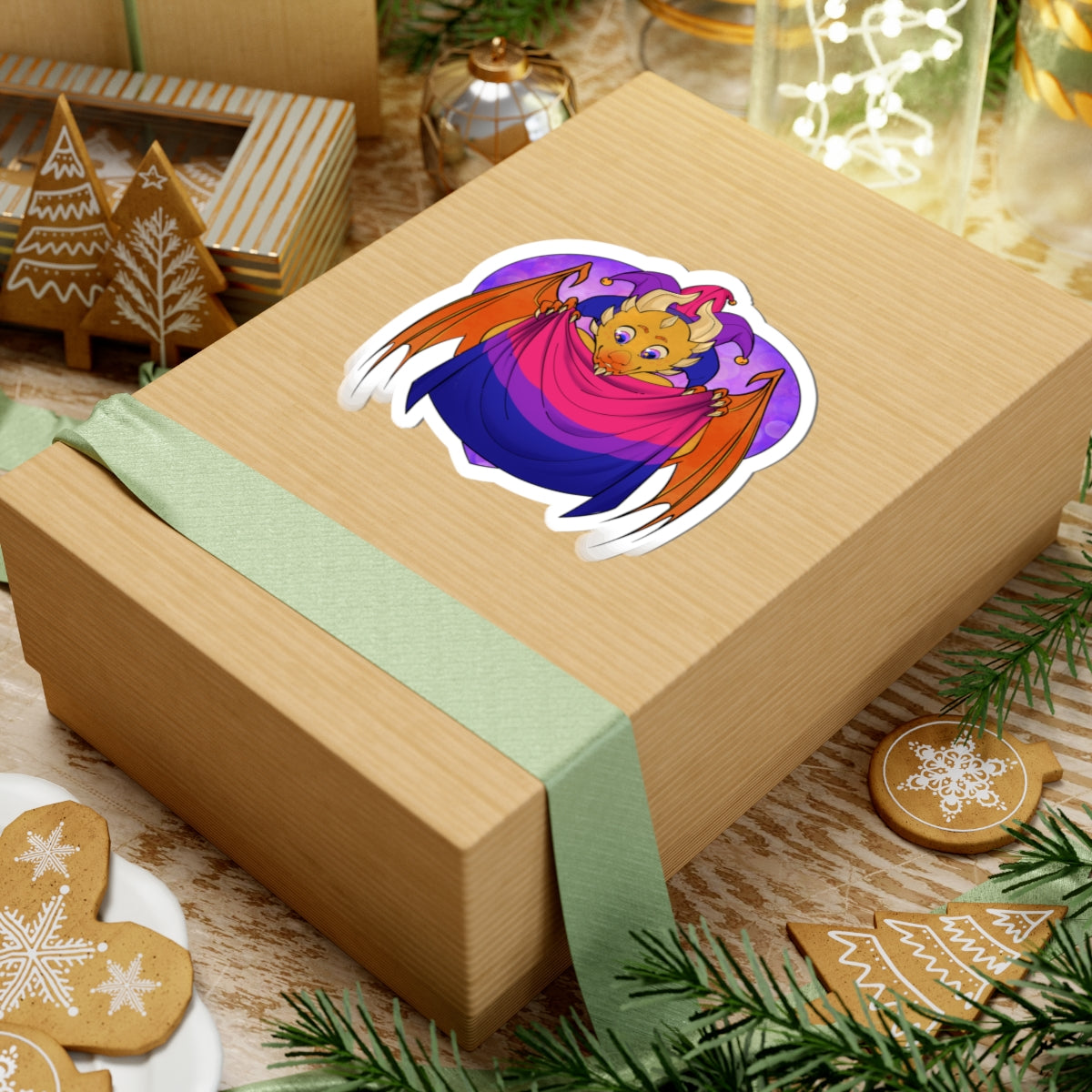 Sticker - Ravi has Bisexual Pride - LGBTQIA+