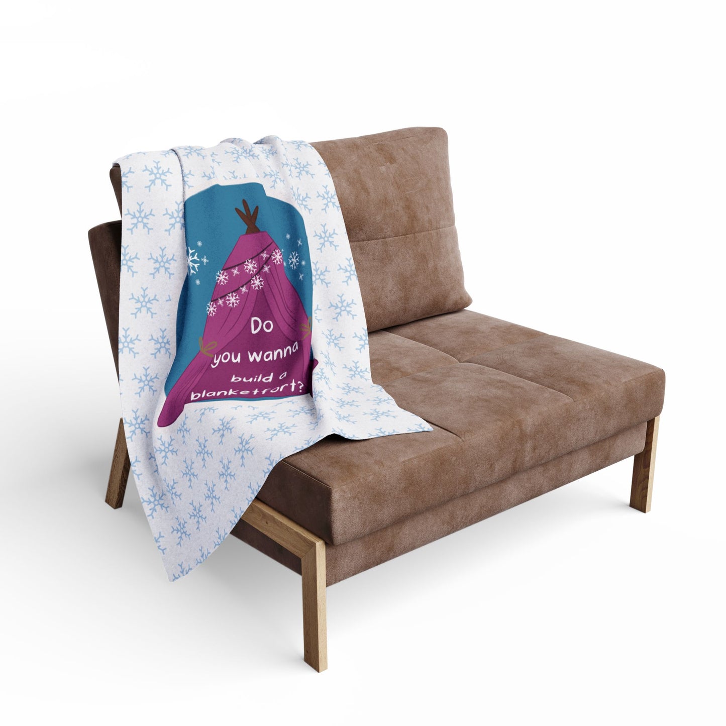 Fleece Blanket - Blanket Fort - Parody Merch