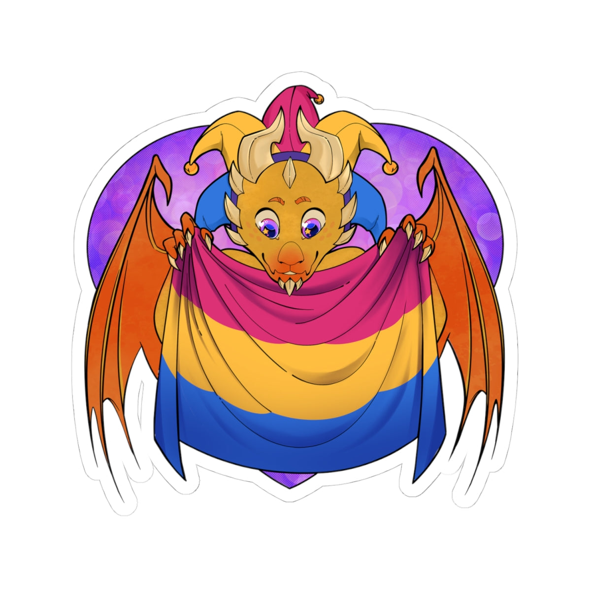 Sticker - Ravi has Pansexual Pride - LGBTQIA+