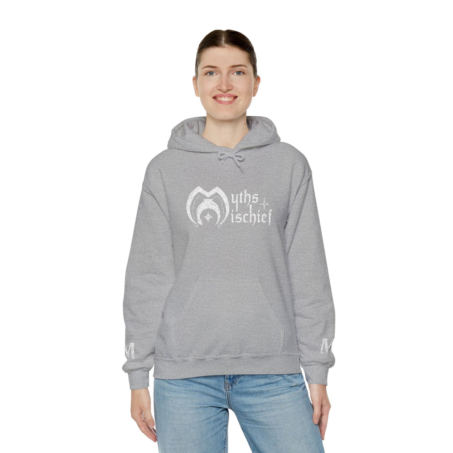 Hooded Sweatshirt - Myths & Mischief - Logo