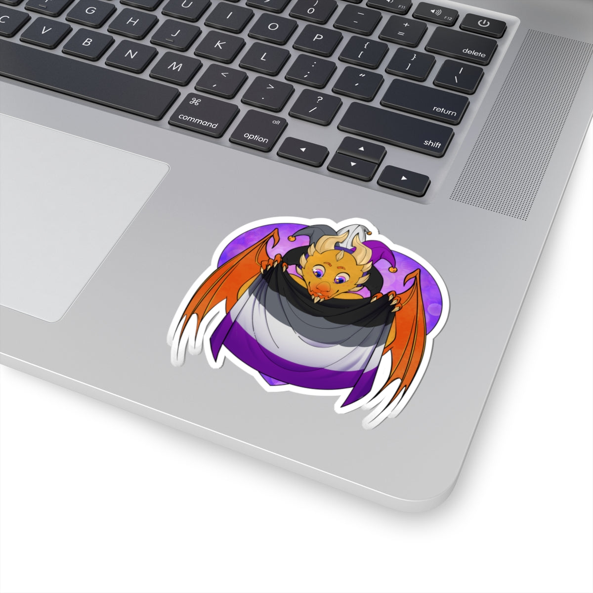 Sticker - Ravi has Asexual Pride - LGBTQIA+