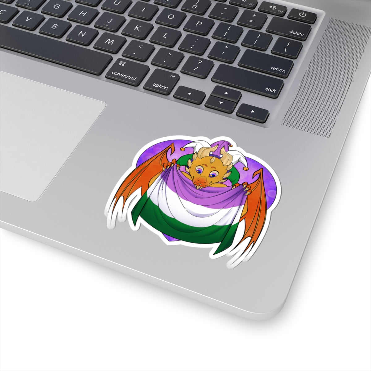 Sticker - Ravi has Genderqueer Pride - LGBTQIA+