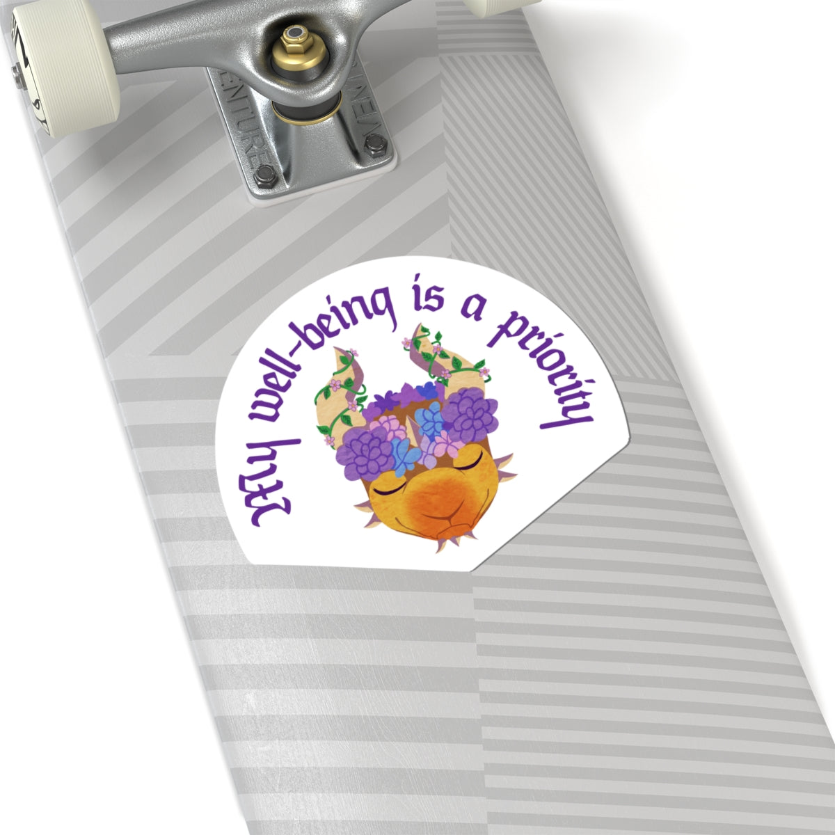 Sticker - "My Well-Being is a Priority" - Ravi Quote