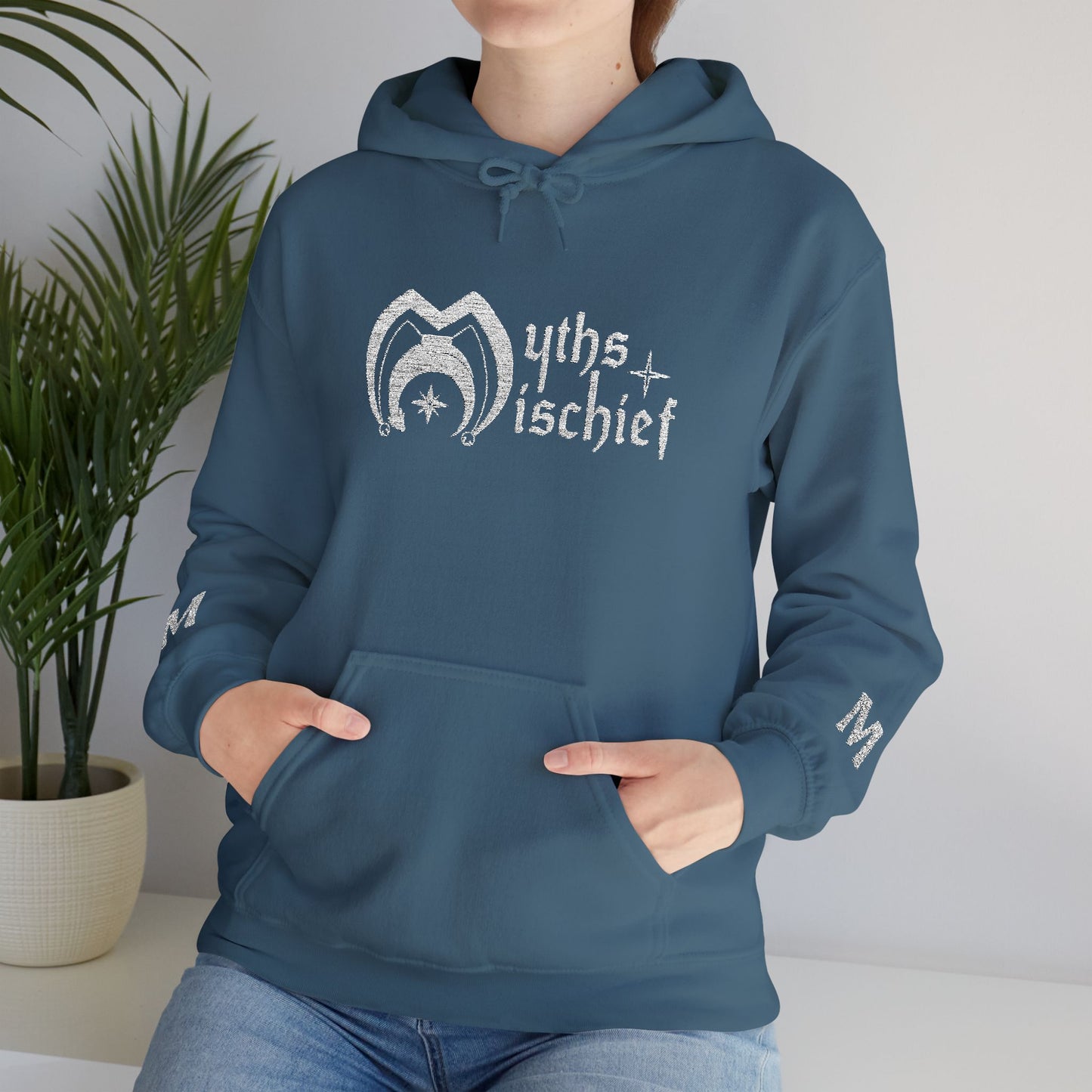 Hooded Sweatshirt - Myths & Mischief - Logo