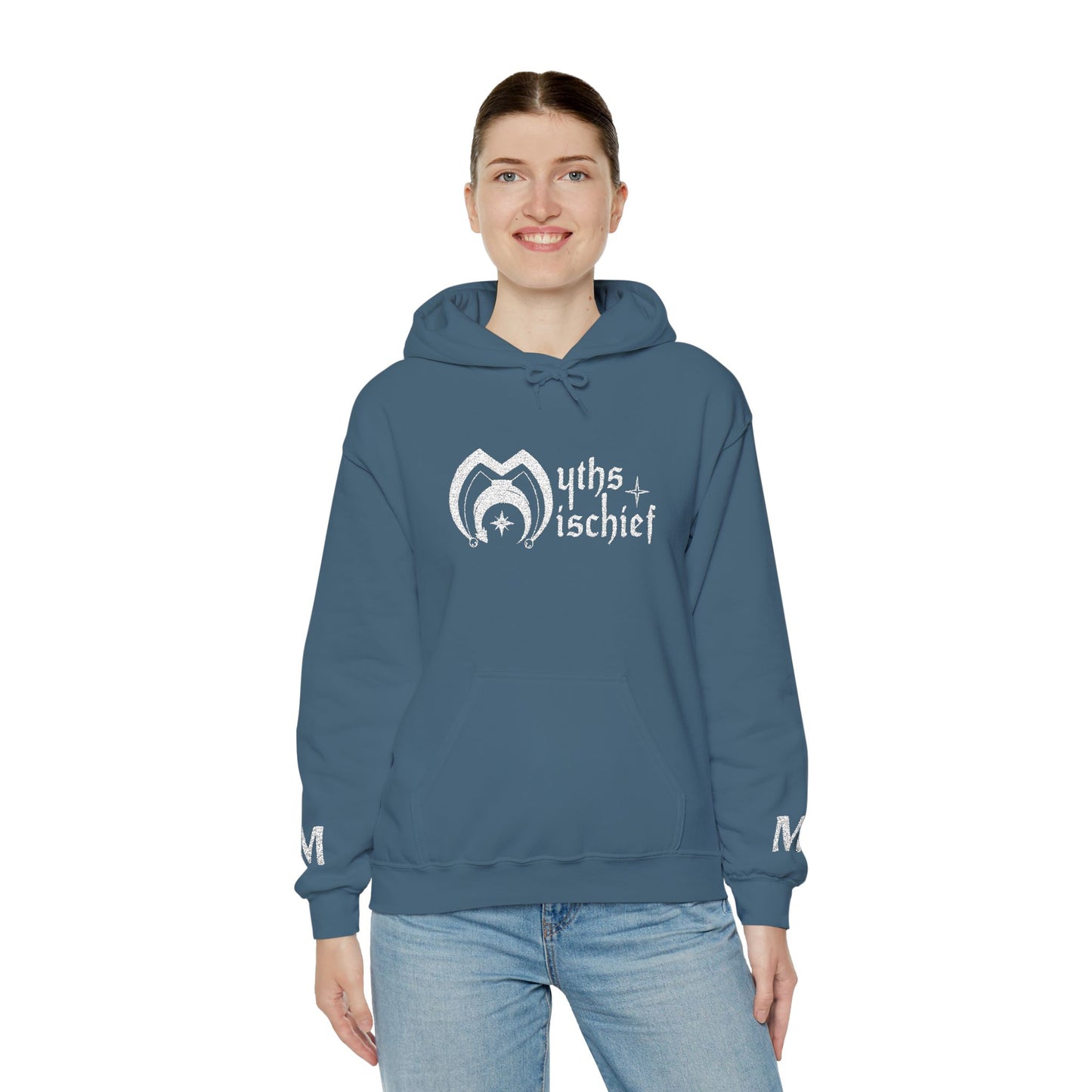 Hooded Sweatshirt - Myths & Mischief - Logo