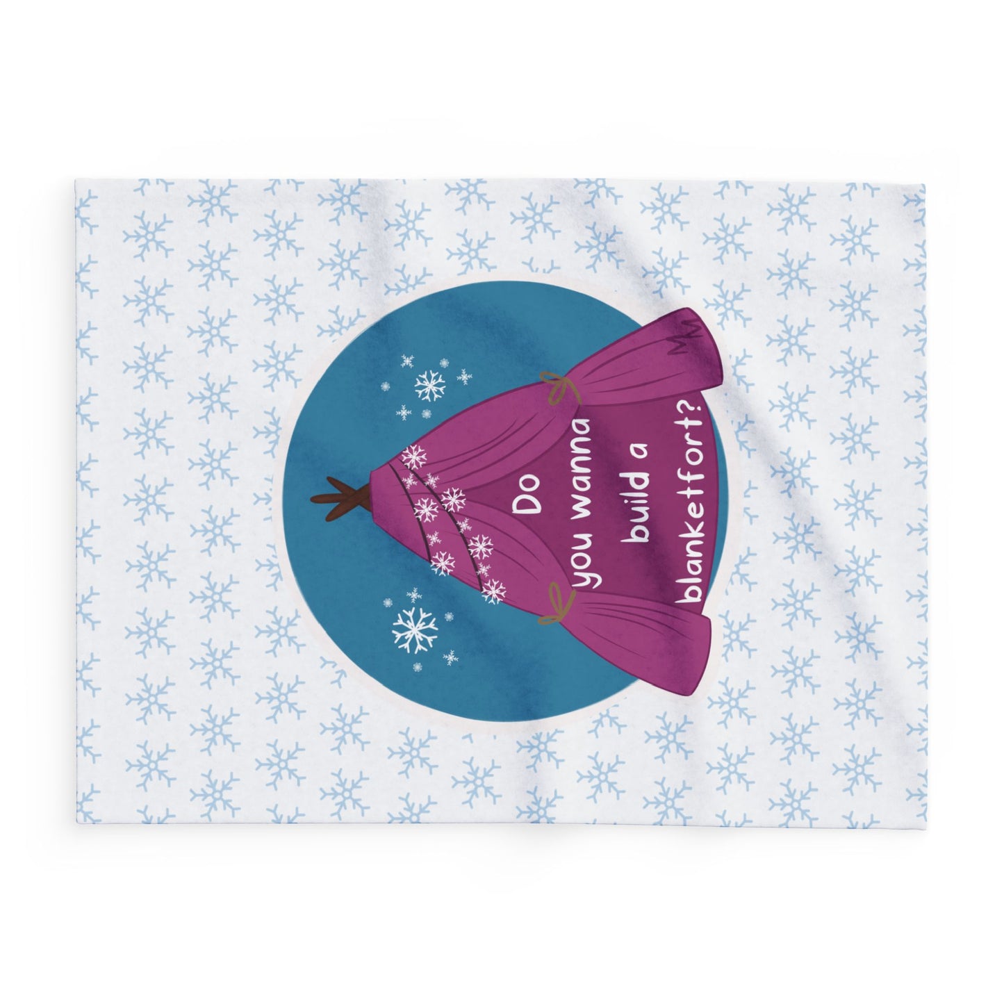 Fleece Blanket - Blanket Fort - Parody Merch
