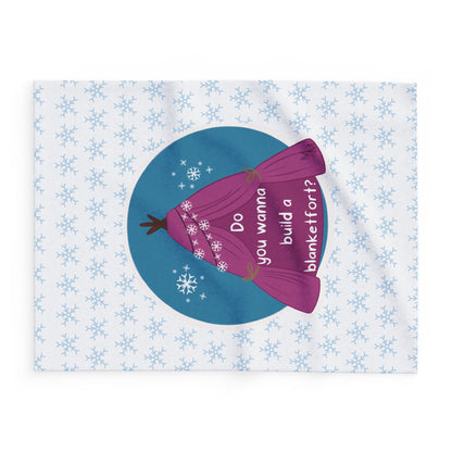 Fleece Blanket - Blanket Fort - Parody Merch