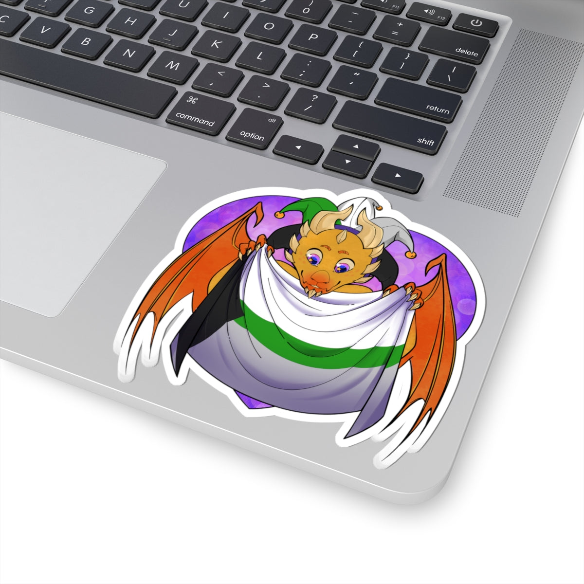 Sticker – Ravi has Demi-Romantic Pride - LGBTQIA+