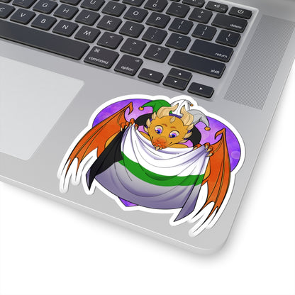 Sticker – Ravi has Demi-Romantic Pride - LGBTQIA+