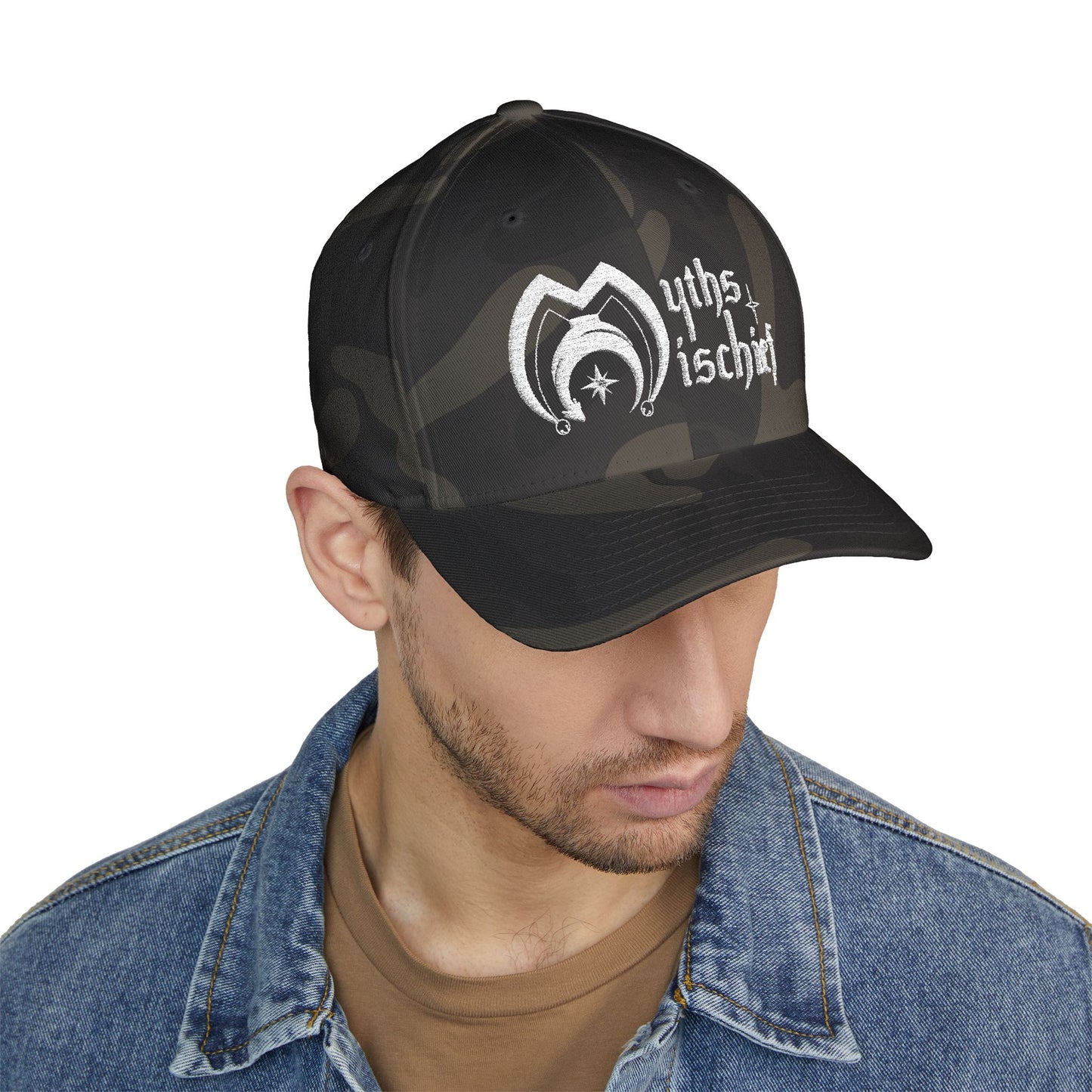Baseball Cap with Myths and Mischief Logo