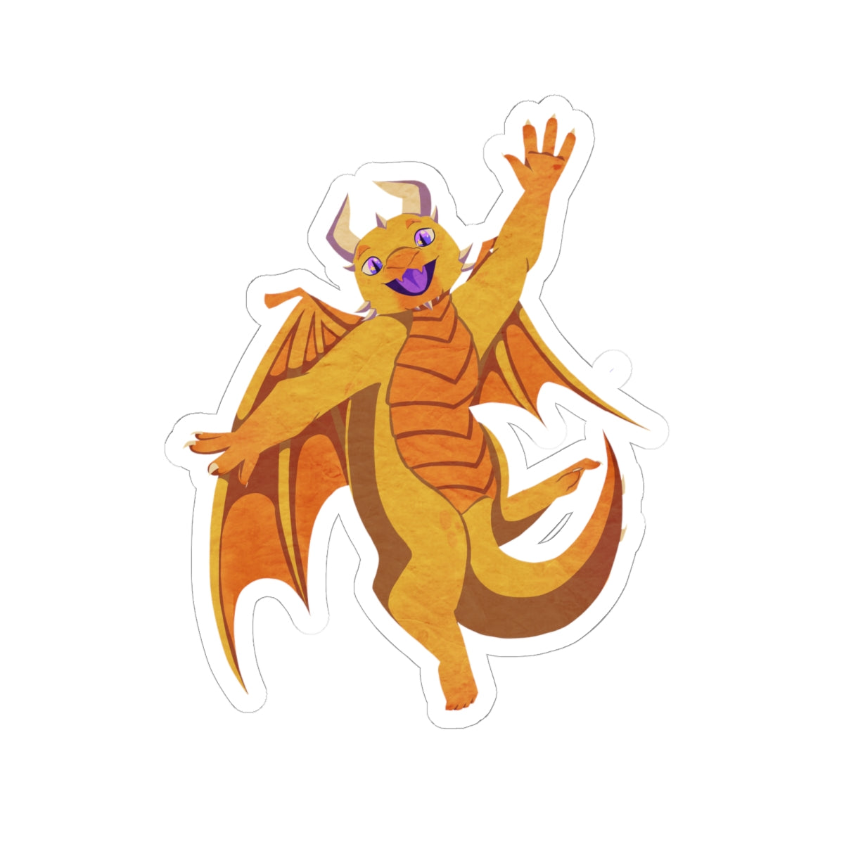 Ravi Sticker – Waving Dragon by SharronVan