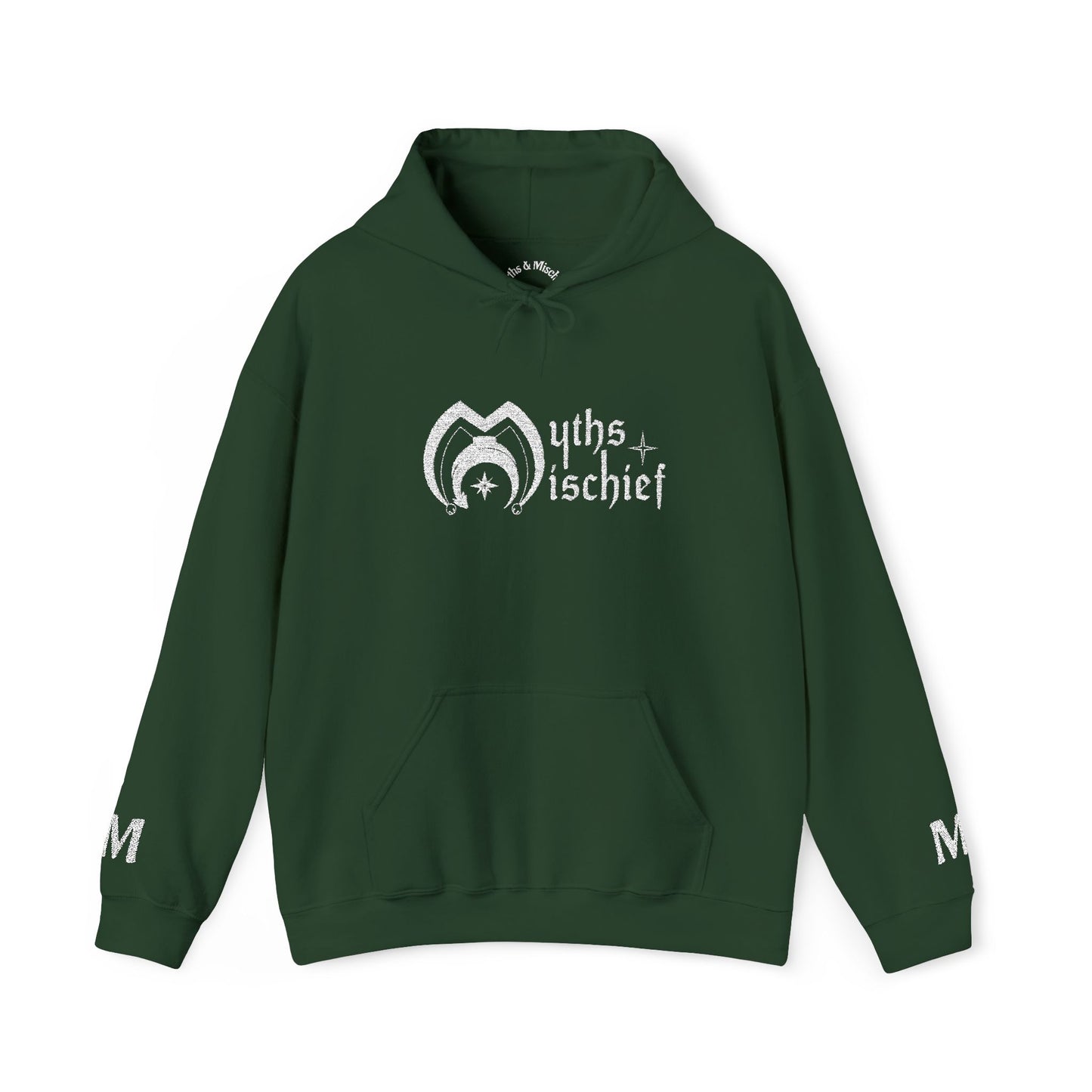 Hooded Sweatshirt - Myths & Mischief - Logo