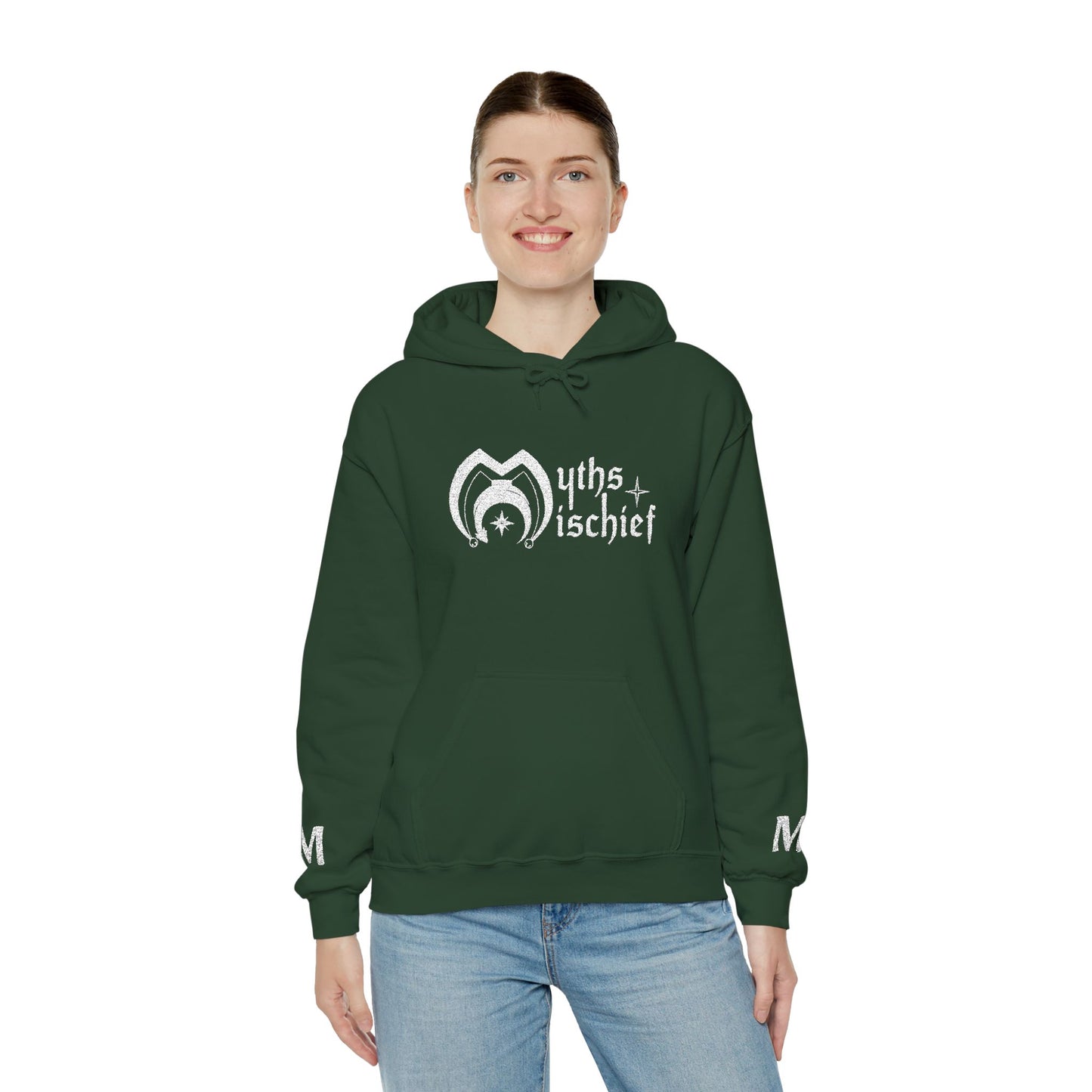 Hooded Sweatshirt - Myths & Mischief - Logo