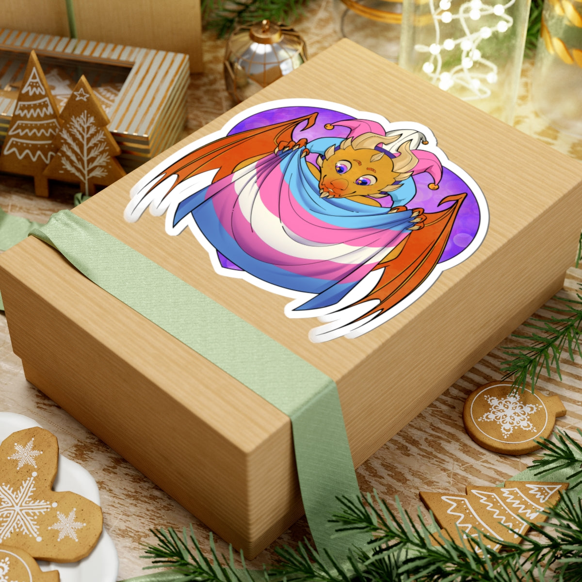 Ravi Sticker – Trans Pride by TheDoodler