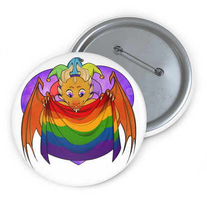 Pin Button – LGBTQIA+ Pride by TheDoodler