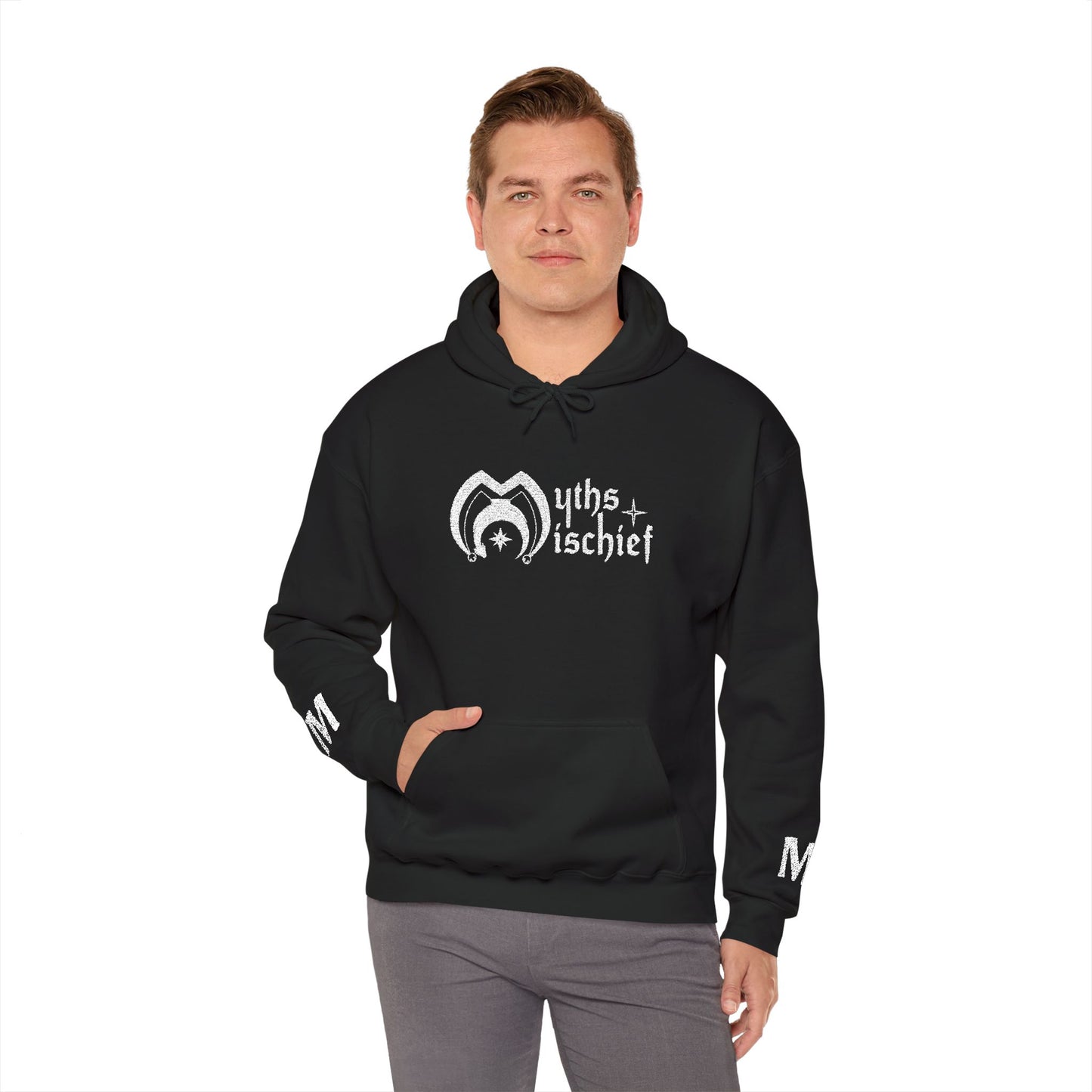 Hooded Sweatshirt - Myths & Mischief - Logo