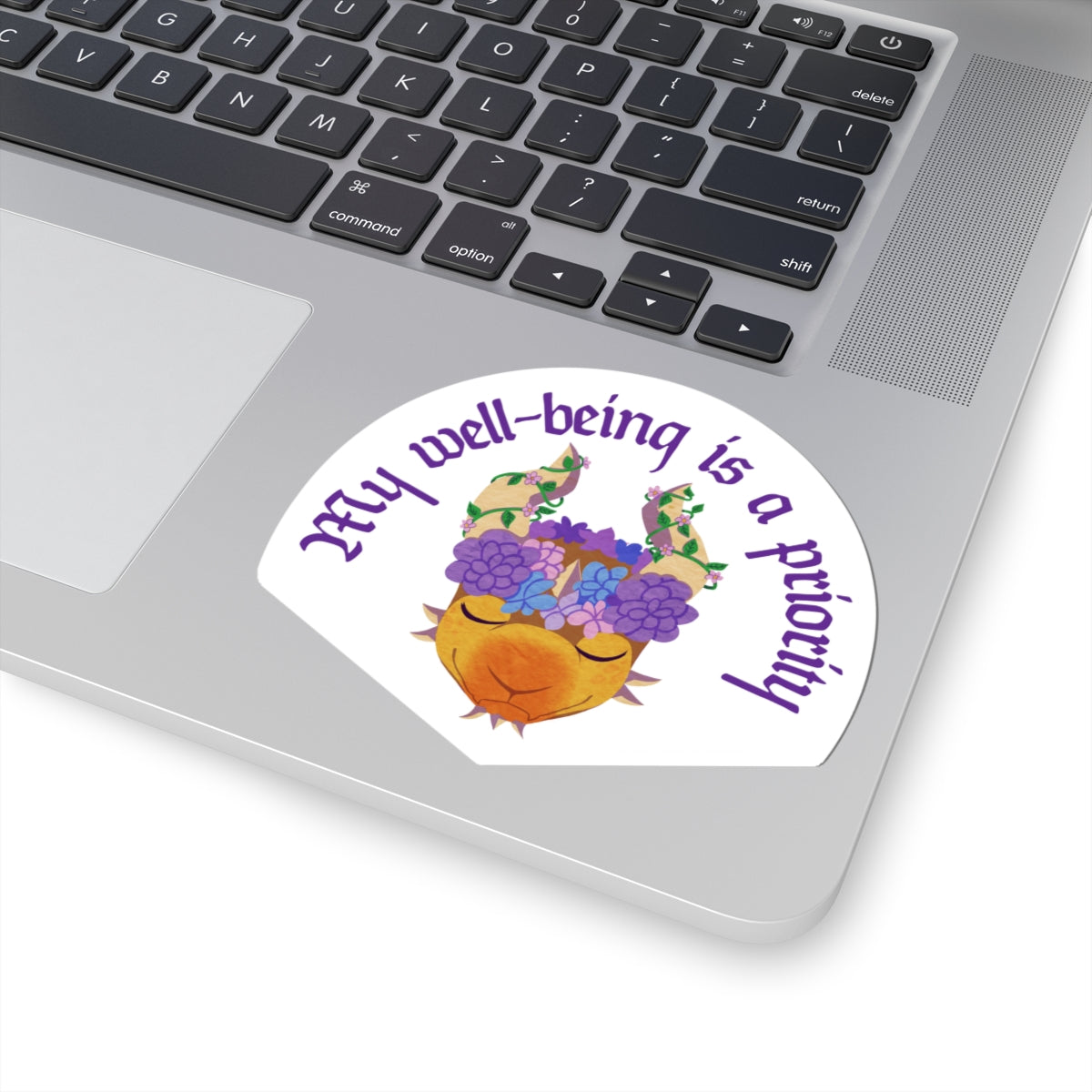 Sticker - "My Well-Being is a Priority" - Ravi Quote