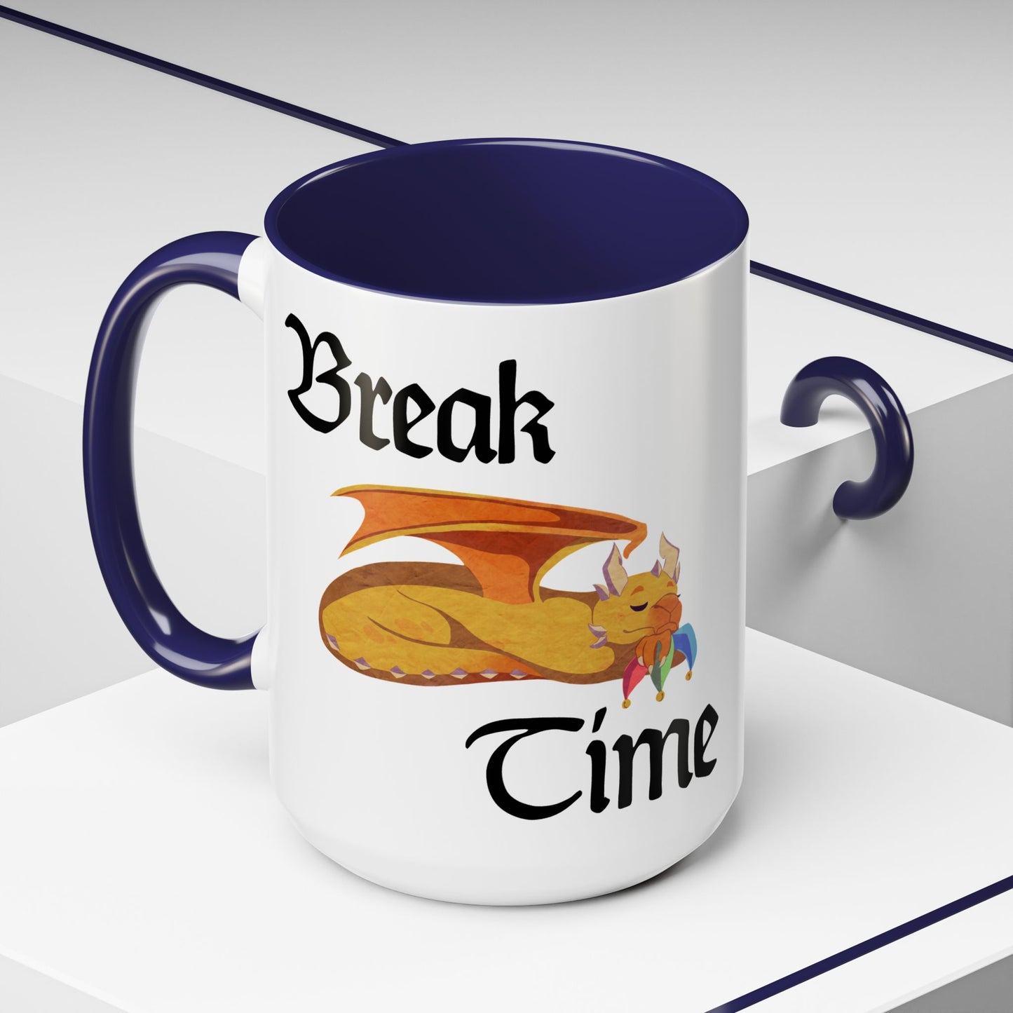 Coffee Mug - "Break Time" - Sleeping Ravi