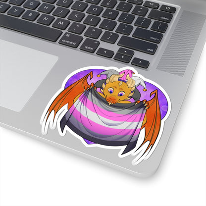 Ravi Sticker – Demi-Girl Pride by TheDoodler