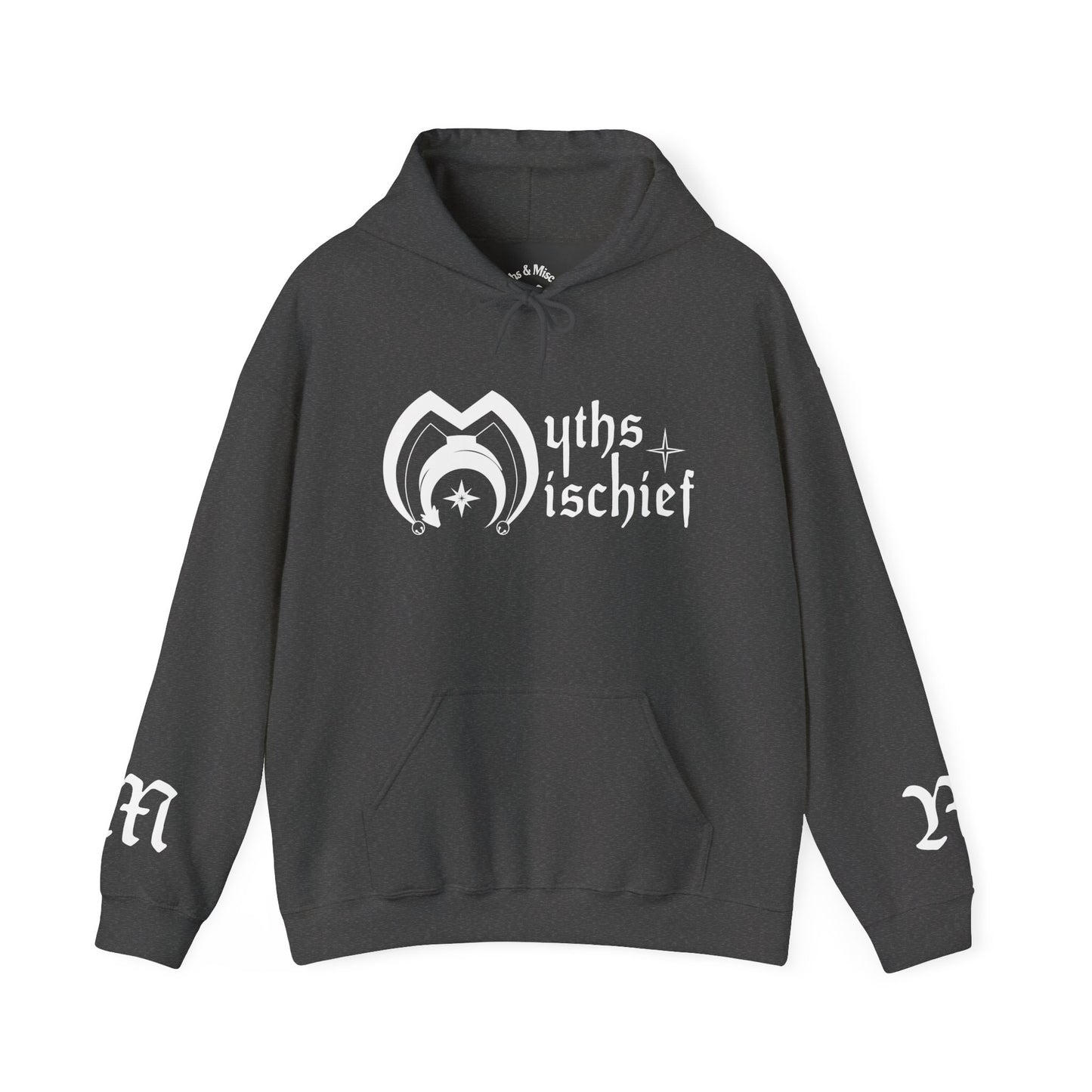 Hooded Sweatshirt with Myths and Mischief Logo
