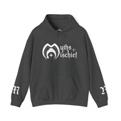 Hooded Sweatshirt with Myths and Mischief Logo