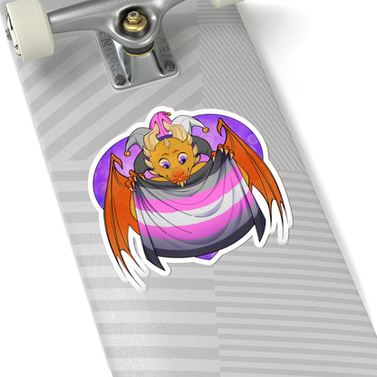 Sticker - Ravi has Demi-Girl Pride - LGBTQIA+