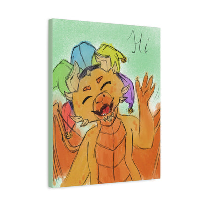 Canvas Print – Ravi Waving “Hi” by FoeTwentyFour