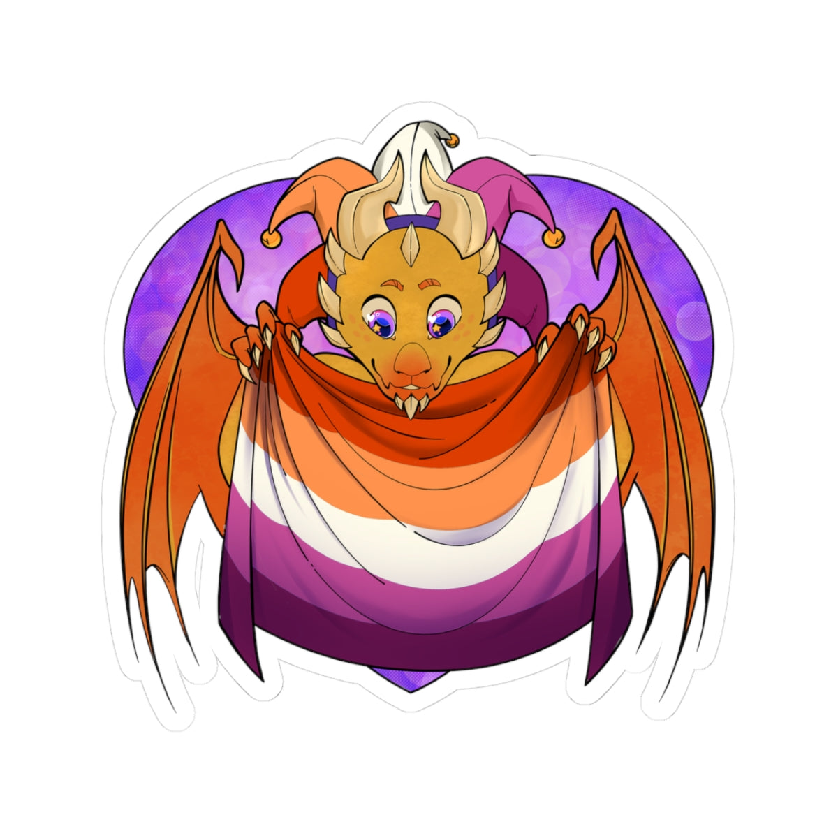 Sticker – Ravi has WLW Pride - LGBTQIA+