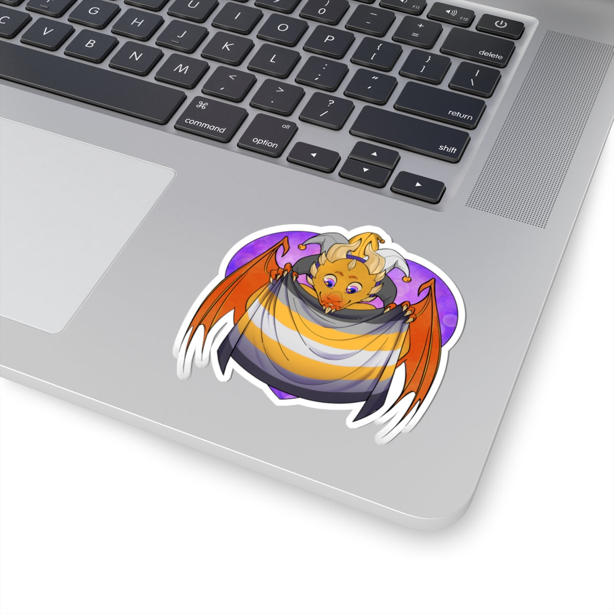 Ravi Sticker – Demi-Gender Pride by TheDoodler